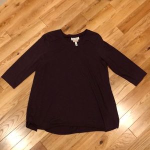 3/4 sleeve nursing top